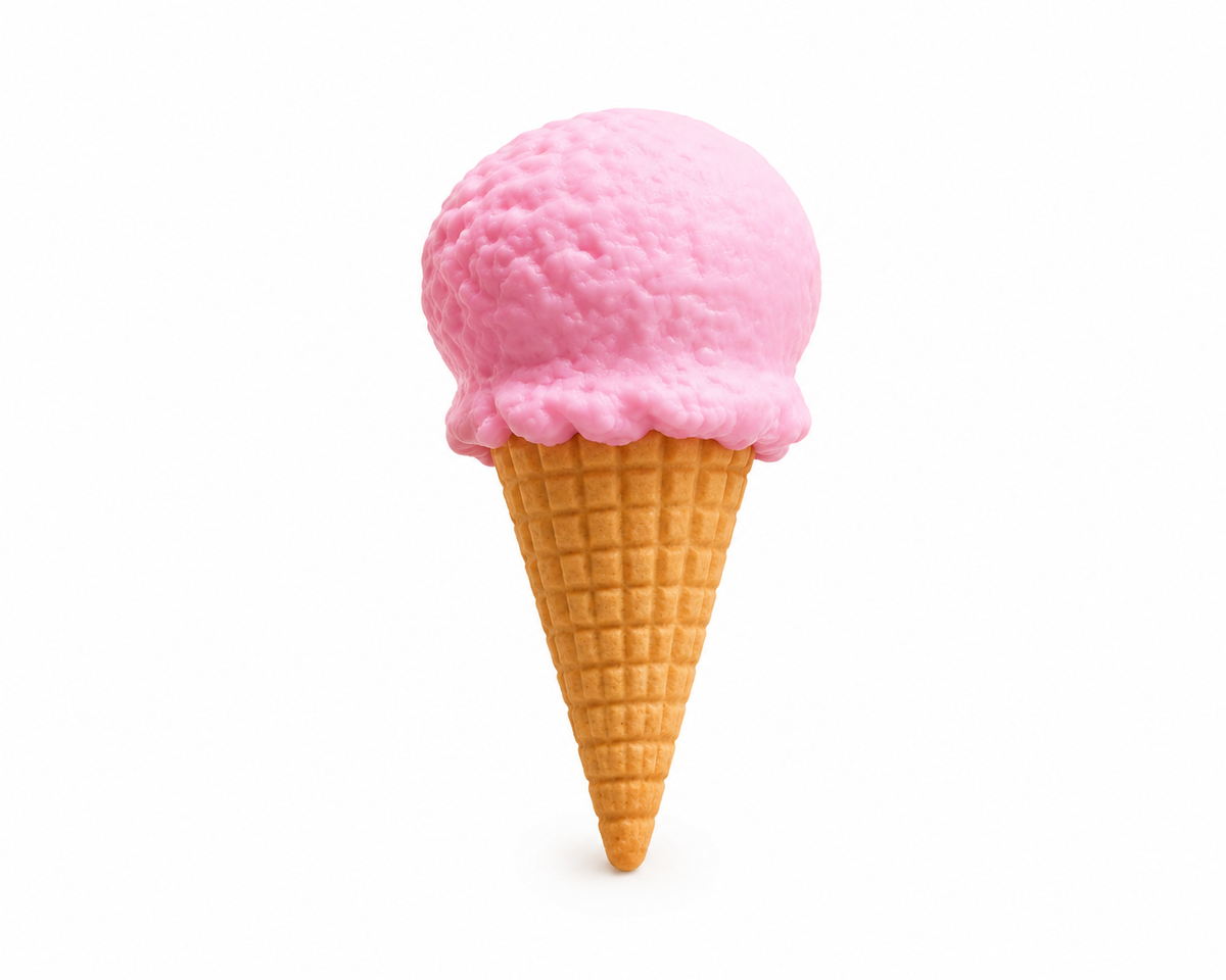 Gomme Modèle 19 — Fraise Fondante